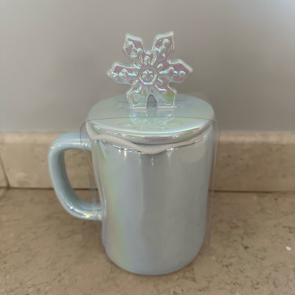 NEW Rae Dunn Artisan Collection by Magenta “SNOW DAY” ceramic coffee tea Mug - Picture 9 of 13